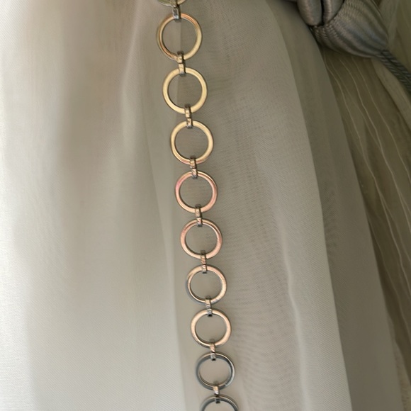 CK Calvin Klein Silver chain belt, adjustable 38 inches - Picture 12 of 17